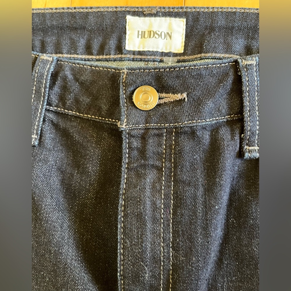 NWT - Women’s Hudson “Heidi” Jeans - High Rise with Wide Flare w. Split - Sz 29 - Picture 4 of 12